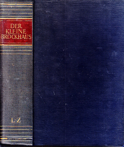 Autorengruppe;  Der kleine Brockhaus in zwei Bänden - zweiter Band L - Z 