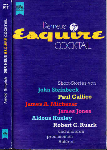 Autorengruppe;  Der neue Esquire Cocktail - Short-Stories 