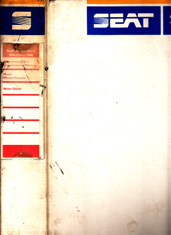 Autorengruppe;  Seat Malaga 1989 - Reparatur-Handbuch Band I 