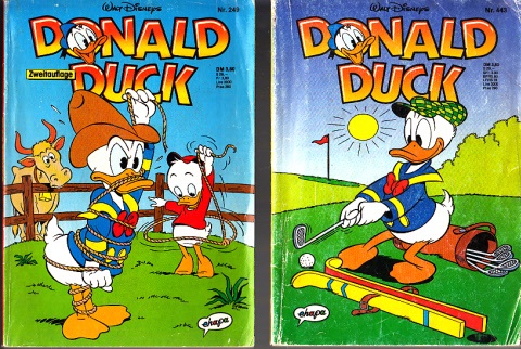 Schlecht, Peter;  Donald Duck - Buch Nr. 249, 443 2 Bücher 