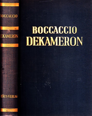 Boccaccio, Giovanni;  Das Dekameron 