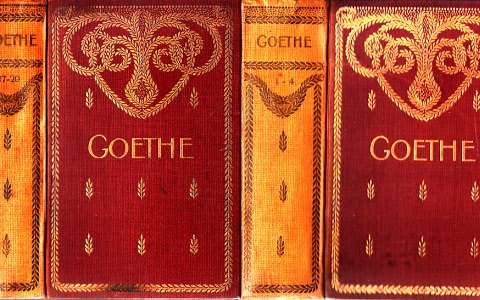 Schultz, Frank;  Goethes sämtliche Werke in fünfundvierzig Bänden - 1.-4. Band und 17.-20. Band 2 Bücher 