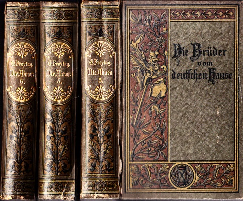 Freytag, Gustav;  Die Ahnen - Band 3, 5, 6 3 Bücher 
