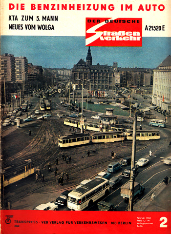 Linz, Herbert;  Der deutsche Straßenverkehr - Zeitschrift für Verkehr und Wirtschaft - Hefte 2, 3, 4, 5, 6, 7, 9, 10, 11, 12/1968 10 Hefte 