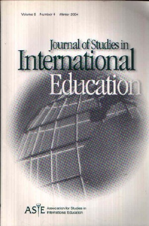 de Wit, Hans:  Journal of Studies in International Eduction Volume 8, Issue 4, Winter 2004 