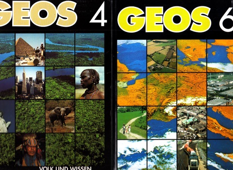 Barth, Ludwlg und Dieter Richter;  GEOS 4 und 6 - Lehrbuch Geographie 2 Bücher 