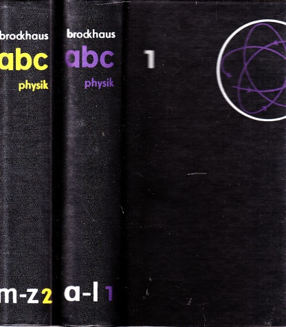 Lenk, Richard und Walter Gellert;  Brockhaus ABC Physik Band 1 und Band 2 2 Bücher 
