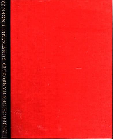 Hohl, Hanna und Wolfgang Eckhardt;  Jahrbuch der Hamburger Kunstsammlungen Band 20 