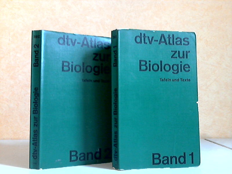 Vogel, Günter und Hartmut Angermann;  dtv-Atlas zur Biologie, Tafeln und Texte Band 1 und 2 2 Bücher 