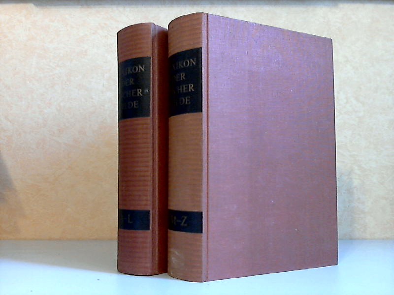 Autorengruppe;  Lexikon der Büchergilde in zwei Bänden Mit über 2000 Abbildungen, darunter 64 Seiten einfarbige Tafeln, 32 Seiten vierfarbige Tafeln und 32 Seiten Karten 
