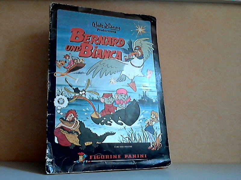 Disney, Walt;  Bernard und Bianca Panini Sammelbilder-Heft 