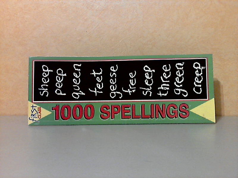 Dury, Alan;  1000 Spellings 