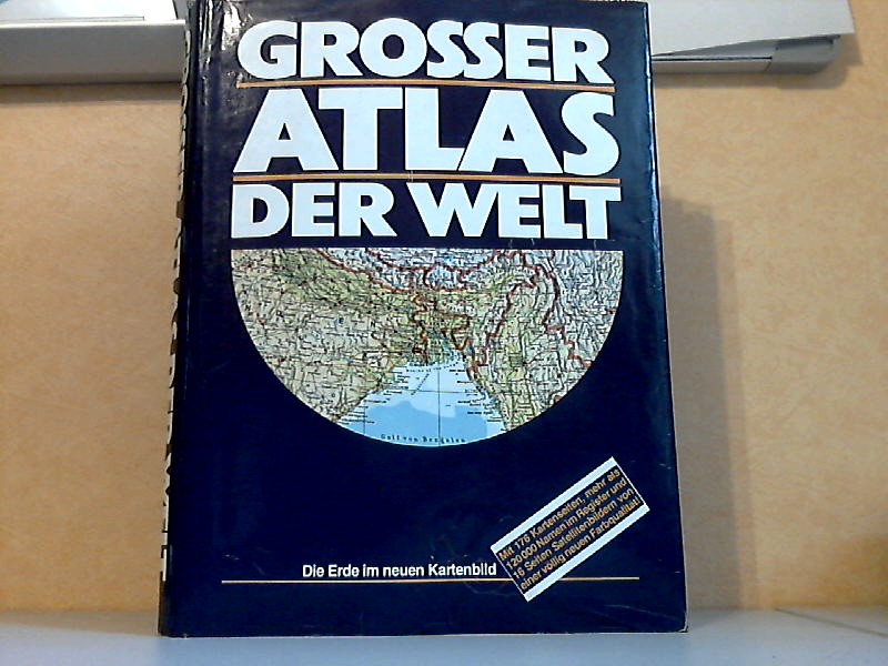 Hiller, Konrad;  Grosser Atlas der Welt - Die Erde im neuen Kartenbild 