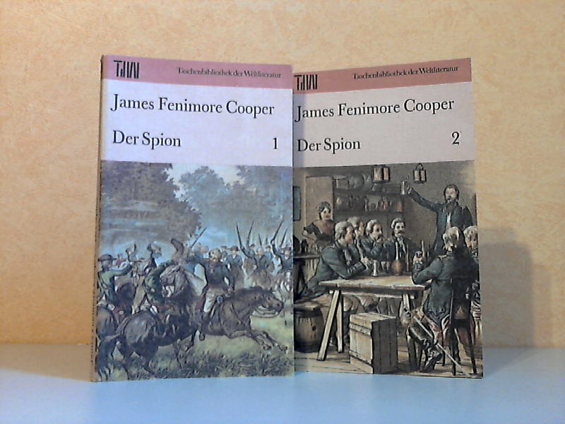 Cooper, James Fenimore;  Der Spion Band 1 und 2 2 Bücher 
