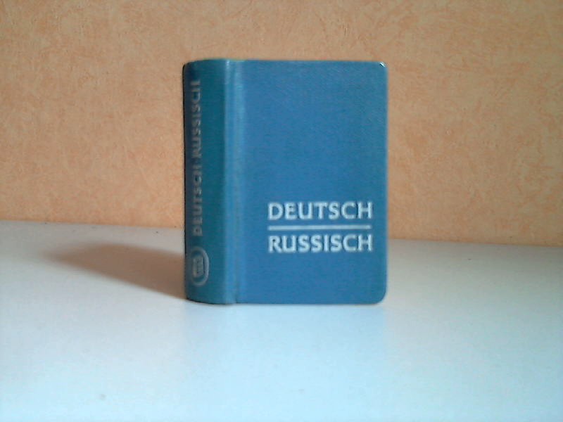 Lipschiz, O.D.;  Deutsch-russisches Kleinwörterbuch 3., unveränderte Auflage 