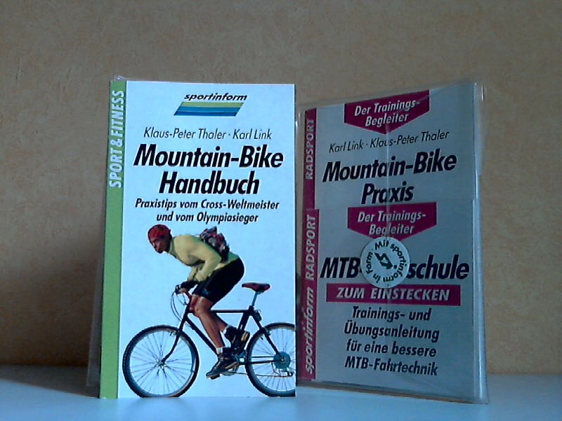 Thaler, Klaus-Peter und Karl Link;  Mountain-Bike Handbuch - Praxistips vom Cross-Weltmeister und vom Olympiasieger 