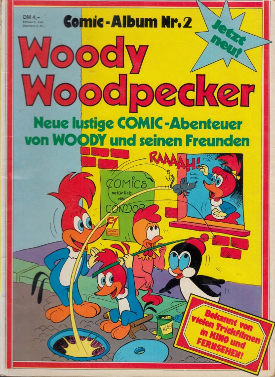 Pabst, Ingrid;  WOODY WOODPECKER Comic-Album Bd. 2 