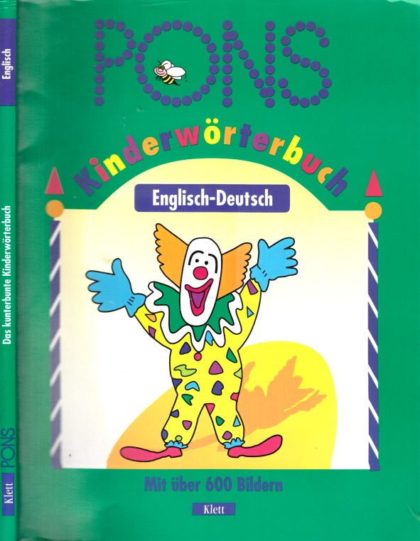 Ender, Andrea;  PONS Kinderwörterbuch Englisch-Deutsch mit über 600 Bildern - Illustrationen von: May Kong 