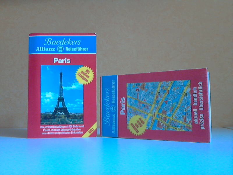 Autorengruppe;  Paris - Baedekers Reiseführer + Stadtplan zum Taschenbuch 