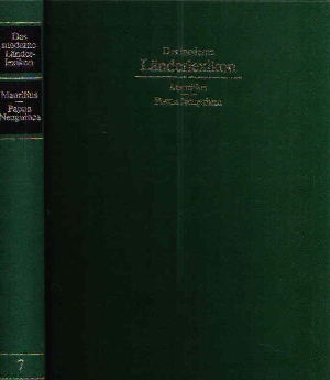 Ludewig, Werner:  Das Moderne Länder-Lexikon in zehn Bänden - Band 7 Band 7: Mauritius - Papua - Neuguinea 