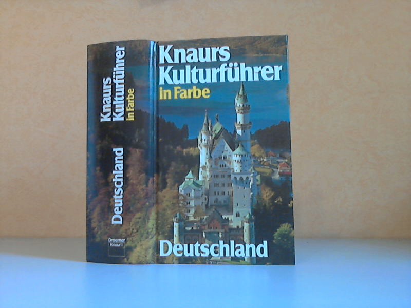 o. Angabe;  Knaurs Kulturführer in Farbe Deutschland über 1100 farbige Fotos, 160 Zeichnungen, 10 Stadtpläne sowie 12 Seiten Karten 