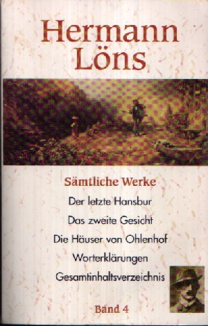 Löns, Werner:  Sämtliche Werke Band 4 