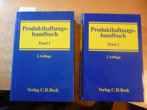 Westphalen, Friedrich von [Hrsg.]  Produkthaftungshandbuch - Band 1 +2 (2 BÜCHER) 