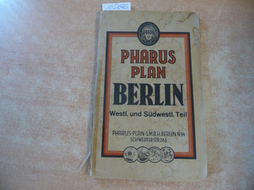 Diverse  Pharus-Plan - Berlin -- Westl. und Südwestl. Teil 