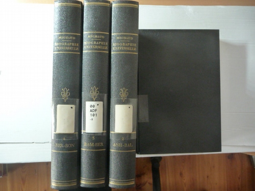 Michaud, Louis Gabriel  Biographie universelle - ancienne et moderne - Nouvelle Edition - Band 1 bis 45 komplett (45 BÜCHER) 