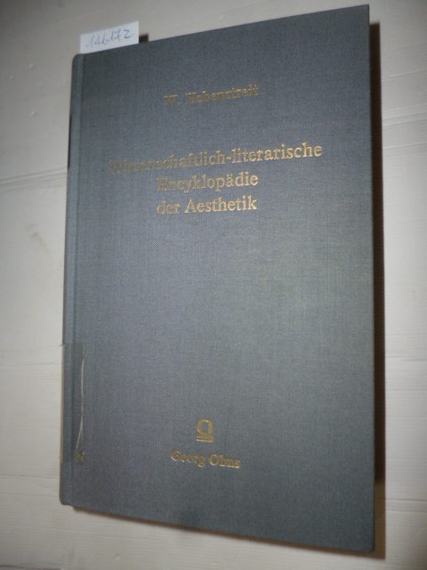 Hebenstreit, Wilhelm  Wissenschaftlich-literarische Encyklopädie der Ästhetik 