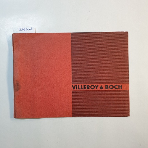   Villeroy & Boch: Bleikristall Katalog, Ernestine 2140, Hünefeld 2217... 