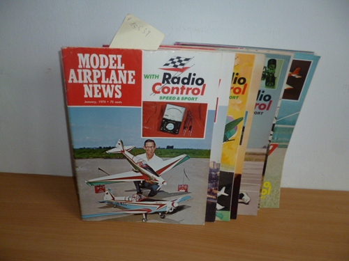 ANONYM  Model Airplane News. With Radio Control Speed & Sport. - Volume 1970 (12 Hefte) 