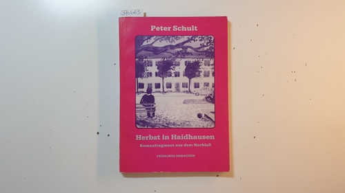 Schult, Peter  Herbst in Haidhausen : Romanfragment aus d. Nachlass 