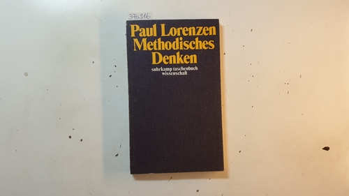 Lorenzen, Paul  Methodisches Denken 