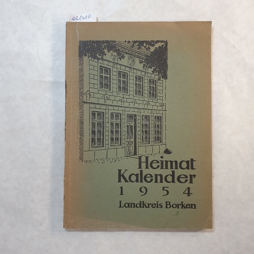   Heimatkalender des Landkreis Borken 1954, 12 Jahrgang 