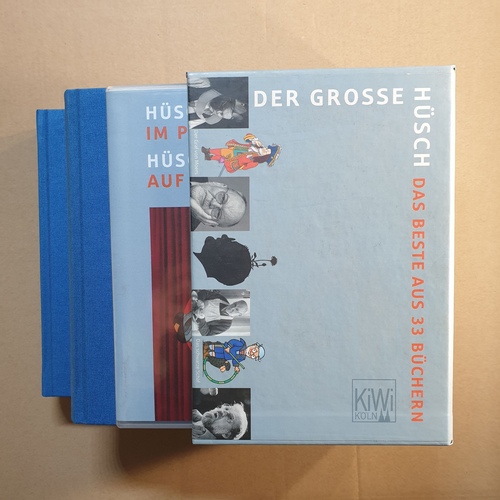 Hüsch, Hanns Dieter (Verfasser) ; Bungter, Georg (Hrsg.) Pankarz, Jürgen "Moses"   (Hrsg.)  Der große Hüsch : das Beste aus 33 Büchern (2 BÄNDE+ 1 DVD) 