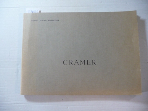 Diverse  Cramer - Revised, Enlarged Edition Exhibition Catalogue XVI. - 1969 