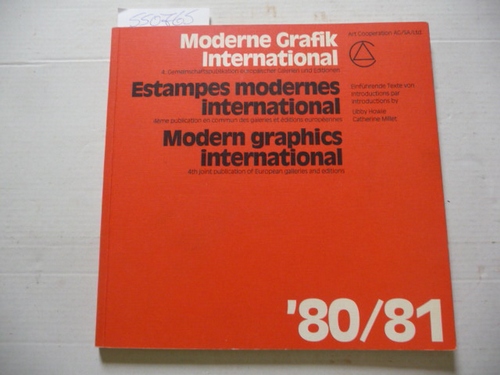Diverse  Moderne Grafik International 80/81 3-sprachig: Deutsche, Französisch, Englisch 