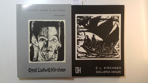 Kirchner, Ernst Ludwig ; Henze, Wolfgang  Ernst Ludwig Kirchner : Zeichnungen und Druckgraphik Schwarz auf Weiß Katalog 39 + Katalog 51 (2 BÜCHER) 