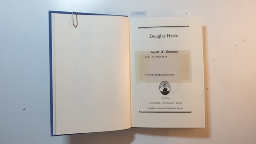 Dunleavy, Gareth W.  Douglas Hyde 