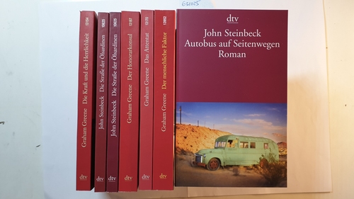 Steinbeck, John  John Steinbeck (7 BÜCHER): Autobus auf Seitenwegen u. weitere 6 Bücher 