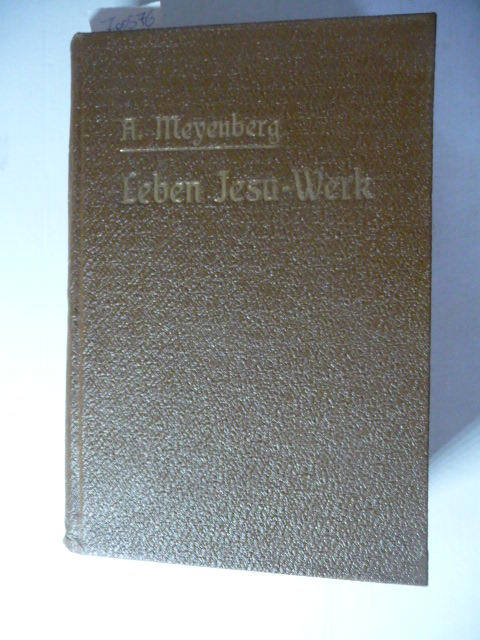 Meyenberg, Albert  Leben-Jesu-Werk. - Band 1 