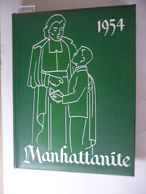 Diverse  Manhattanite - the official student yearbook of manhattan college 1954 