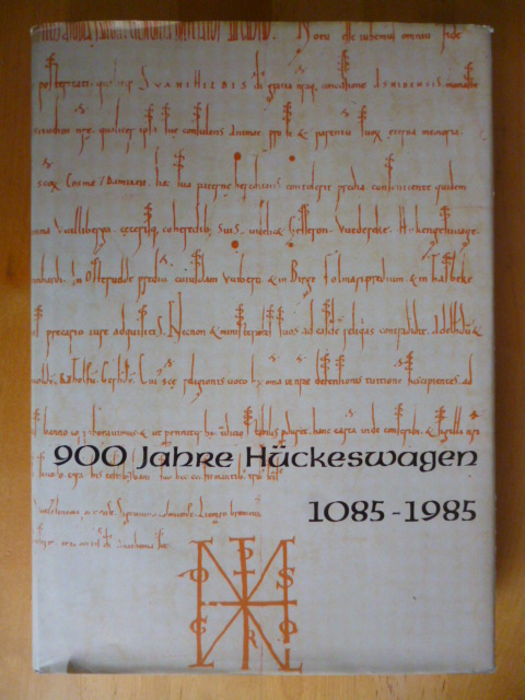 Stadt Hückeswagen (Hrsg.).  900 Jahre Hückeswagen 1085 - 1985. Herausgegeben von der Stadt Hückeswagen durch Lutz Jahr, Franz Mostert, Arno Paffrath, Jürgen Simon und Willi Wörsdörfer. 