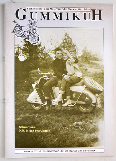  GummikuH # 2./15.Juli 1989. Fachzeitschrift über Motorräder der 50er und 60er Jahre 