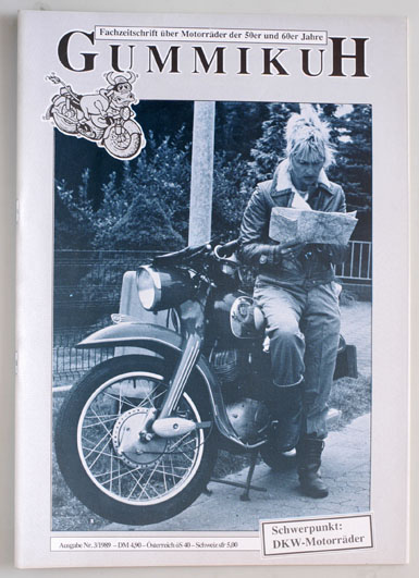   GummikuH # 3/15.8.1989 Fachzeitschrift über Motorräder der 50er und 60er Jahre 