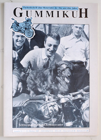   GummikuH # 5/15.Oktober 1989. Fachzeitschrift über Motorräder der 50er und 60er Jahre 
