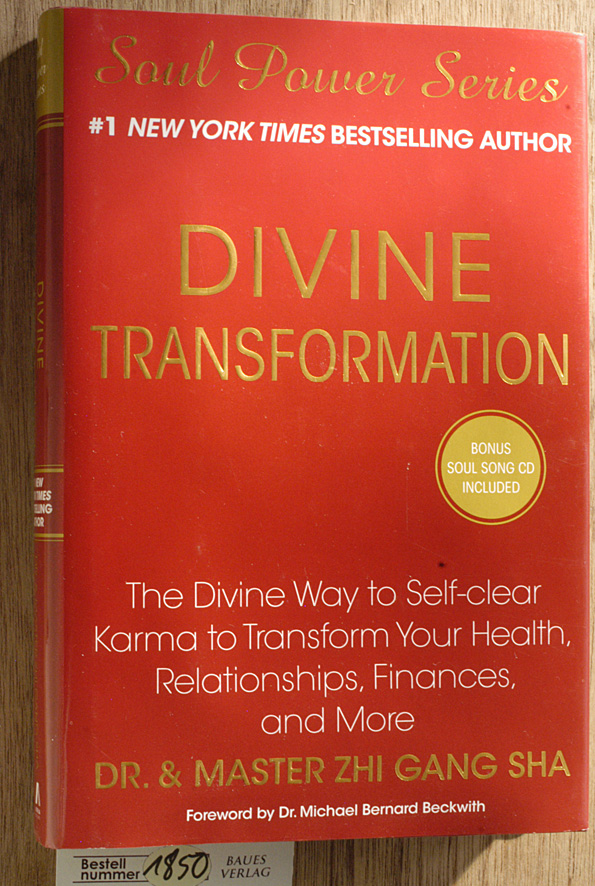 Gang Sha, Zhi.  Divine Transformation. +CD-ROM. The Divine Way to Self-clear Karma to Transform Your Health, relationships, Finances, and More. 