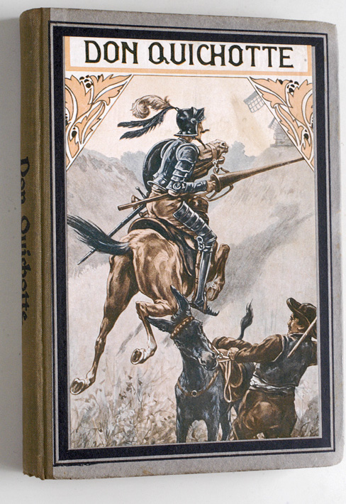 Heichen, Walter.  Fahrten und Abenteuer des hochsinnigen Ritters Don Quichotte von der Mancha. nach dem Roman Cervantes  für die Jugend bearbeitet von Walter Heichen. 