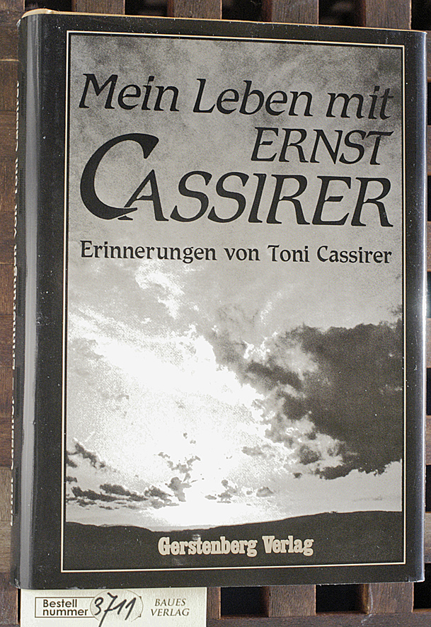 Cassirer, Toni.  Mein Leben mit Ernst Cassirer 